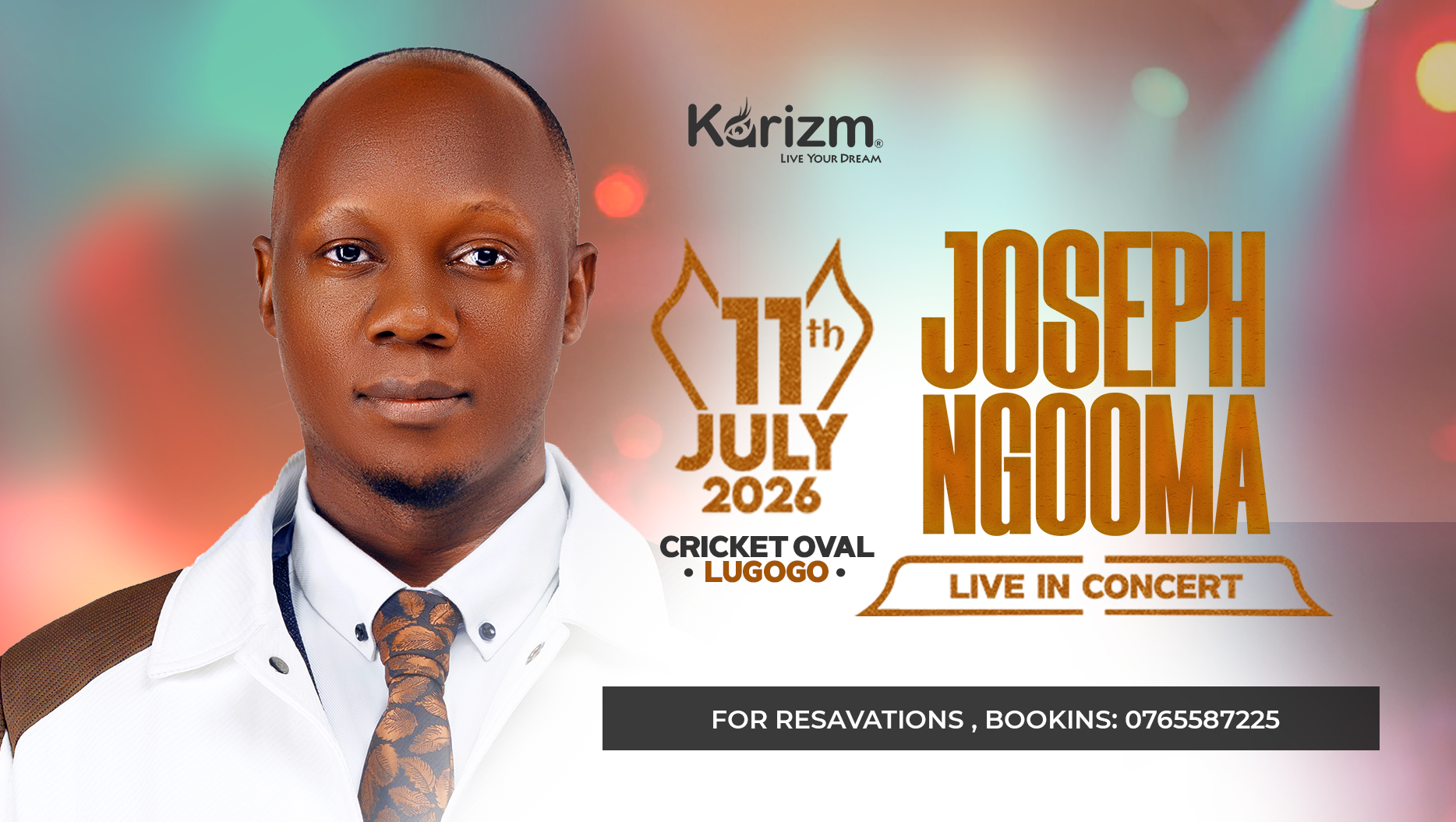 JOSEPH NGOOMA LIVE IN CONCERT