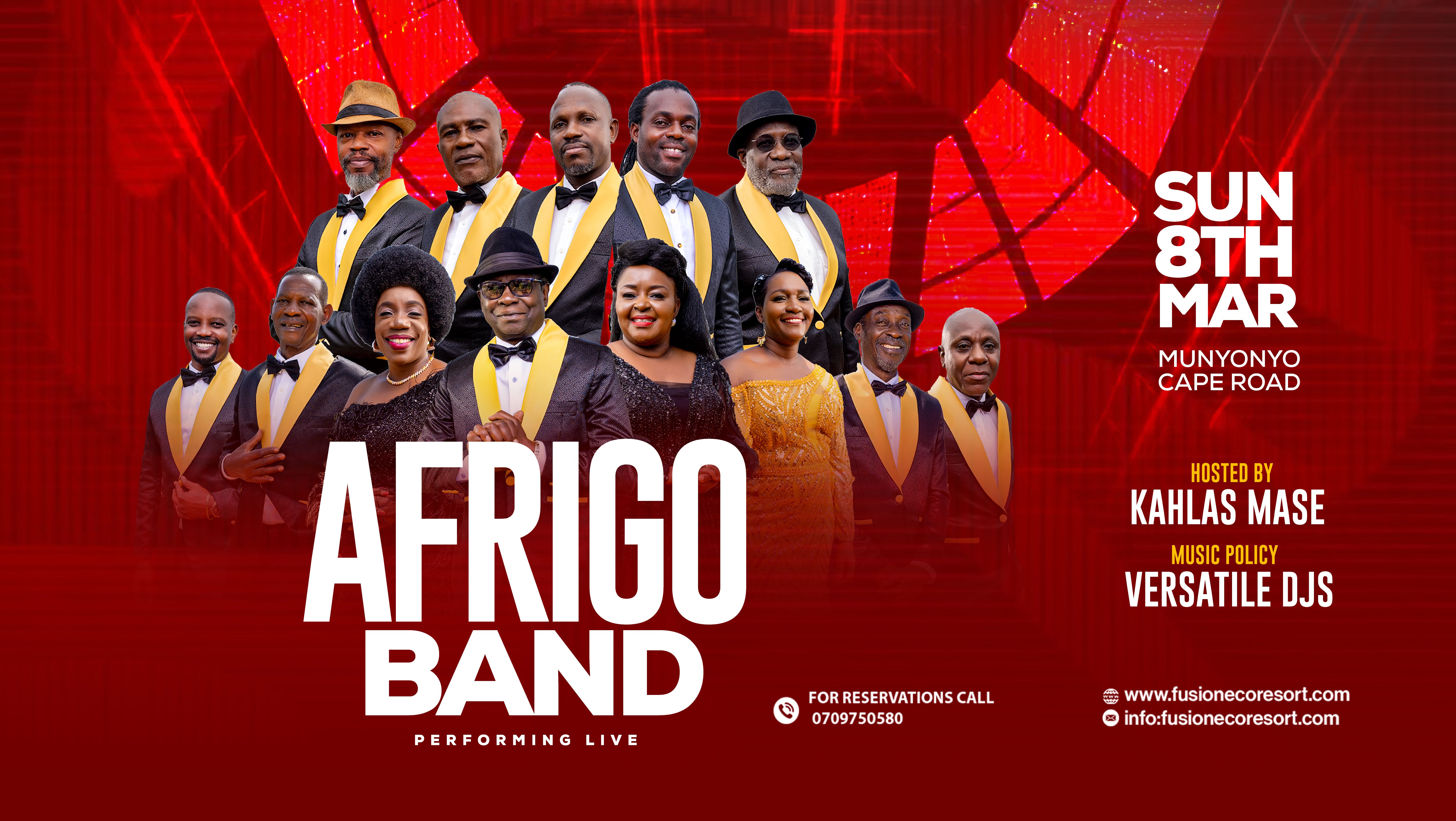 AFRIGO BAND PERFORMING LIVE