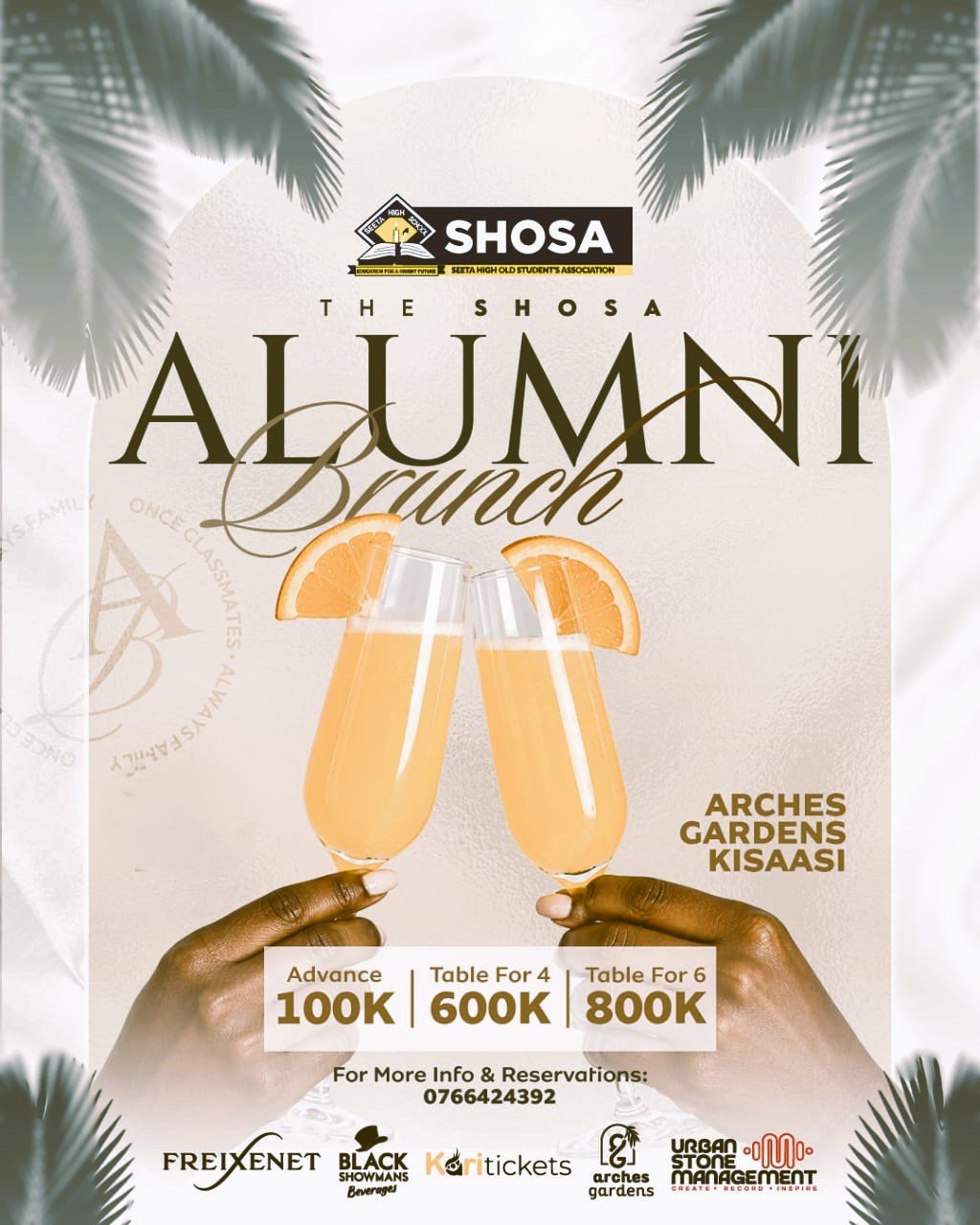 SHOSA ALUMNI BRUNCH ALL YEARS EDITION